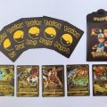 55 Pcs Pokemon Black Cards Black Foil Set English Version. 