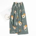 Women's Printing Sleep Bottoms Casual Loose Pajama Pants 2023 Loungewear Trousers Drawstring High Waist Sleeping Pyjamas 40-83kg. 