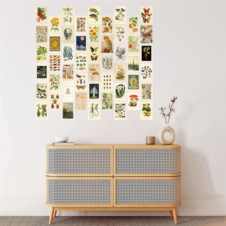 Vintage%20Aesthetic%20Wall%20Collage%20Kit%20-%2050%20Mini%20Botanical%20Collage%20Art%20Posters%20(4X6Inch),%20for%20Photo%20Wall%20-%20Image%205