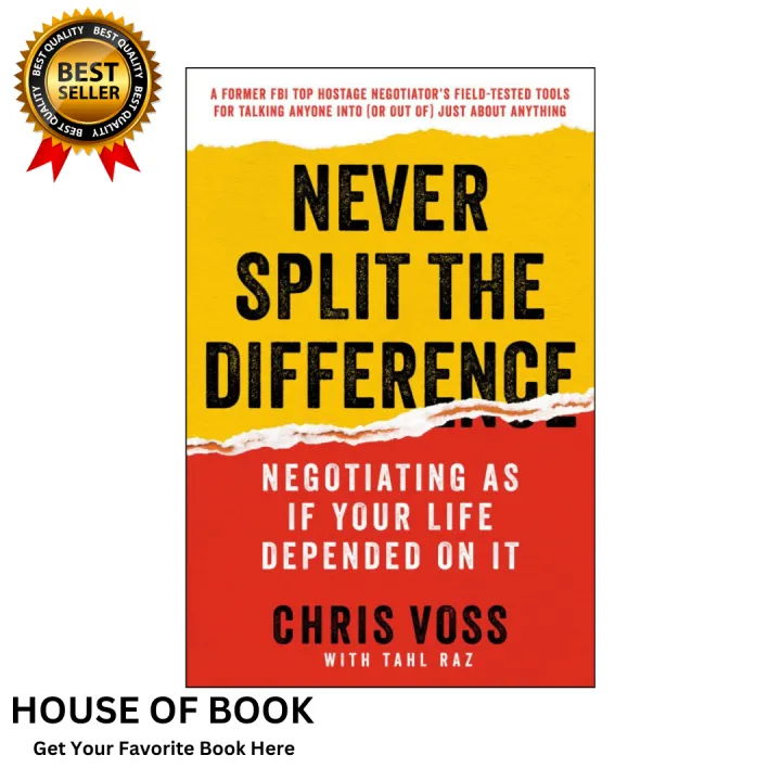 Book Never Split The Difference By Chris Voss For Sale In Artane - Foto 11
