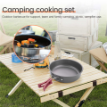 Camping Fry Pan Outdoor Camping Portable Non-Stick Cooking Picnic Hiking Cookware Kitchen Utensil Frying Pan.