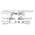 JDXHLAU MPPT 600W Solar Boost Charge Controller for 24V 36V 48V 60V 72V Battery Charger Charge Digital Controller.