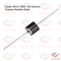 5Pcs- Diode 10A10 1000V 1KV 10A General Purpose Rectifier Diode 10A10 Silicon Junction Diode R-6 Package. 