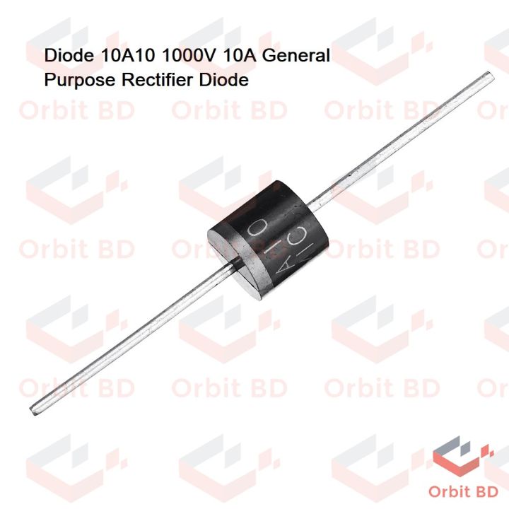 5Pcs-%20Diode%2010A10%201000V%201KV%2010A%20General%20Purpose%20Rectifier%20Diode%2010A10%20Silicon%20Junction%20Diode%20R-6%20Package%20-%20Image%208