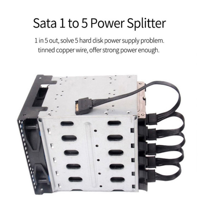 DIY%20Molex%204pin%20IDE%201%20to%205%20SATA%2015Pin%20Hard%20Drive%20Power%20Supply%20Splitter%20Cable%20Cord%20-%20Image%205