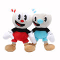 13 style Cuphead Plush Toys Mugman The Chalice Soft Stuffed Peluche Dolls Cute Cartoon Doll Toy for Kids Birthday Christmas Gift.
