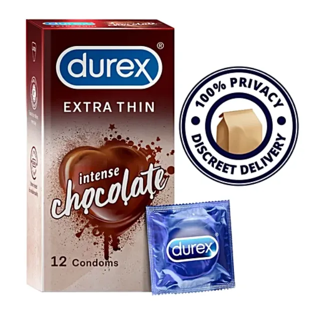 Durex%20Extra%20Thin%20Intense%20Chocolate%20Flavored%20Condom%20For%20Men%20%7C%2012pcs%20Pack%20%7C%20India%20-%20Image%206