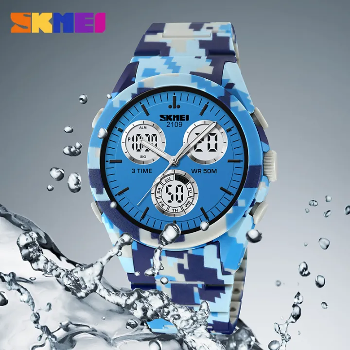 SKMEI%202109%20Sport%20Watches%20Mens%20Multifunctional%20Time%20Military%20Camouflage%20Countdown%20Digital%20Men%20Wristwatch%20Waterproof%20Chrono%20Clock%20-%20Image%204