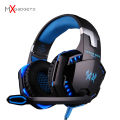 Kotion Each G2000 Over-ear Gaming Headphone with Mic and Stereo Bass LED Light -Blue. 
