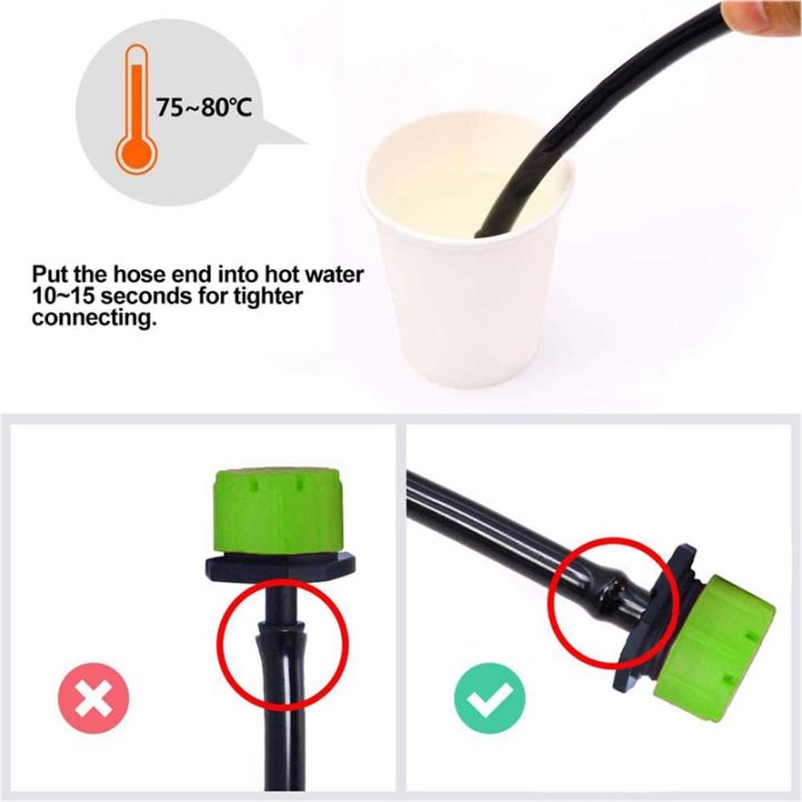 BRADOO-100Pcs%201/4Inch%20Adjustable%20Micro-Type%20Drip%20Irrigation%20System%20Watering%20Sprinklers%20Anti-Clogging%20Emitter%20Garden%20Supplies%20-%20Image%203