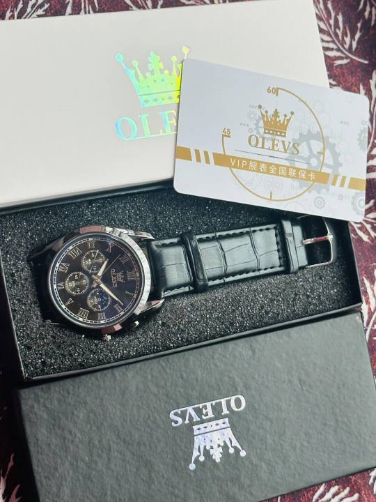 New%20olevs%20leather%20analog%20sports%20watch%20for%20men-a%20round%20shape%20and%20men's%20standard%20size%20with%20pu%20leather%20strap%20-%20Image%202