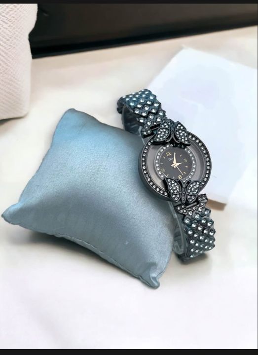 Fashionable%20Flower%20Design%20Stone%20Quartz%20Watch%20&%20Bracelet%20For%20Women%202Pcs%20Set%20-%20Image%208