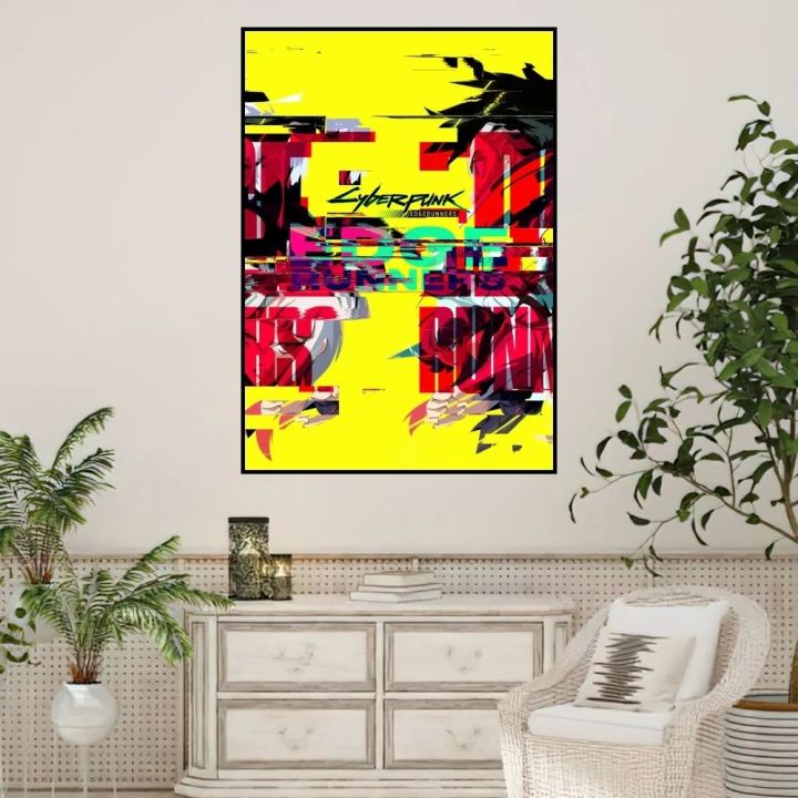 Anime%20C-Cyberpunk%20E-Edgerunners%20Poster%20Prints%20Wall%20Sticker%20Painting%20Bedroom%20Living%20Room%20Decoration%20Office%20Home%20Self%20Adhesive%20-%20Image%204