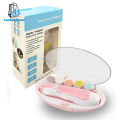 Baby Nail Trimmer | New Born Essentials | Baby Nail Cutter New Born 0-12 Months with 6 Filer Heads Adjustment.