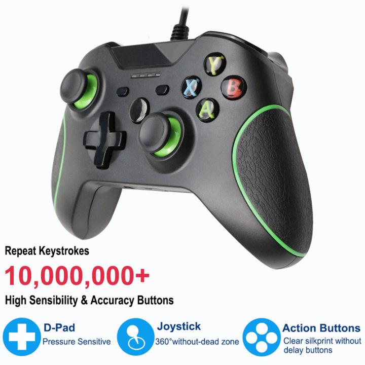 USB Wired Consoles Game Controller Controller Gamepads for Xbox One Slim Control PC Windows Mando Joystick