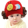 【No-profit】 Rabbit Animal Baby Girls Boys Woolen Yarn Knit Wig Hat Skull Cap Beanie. 