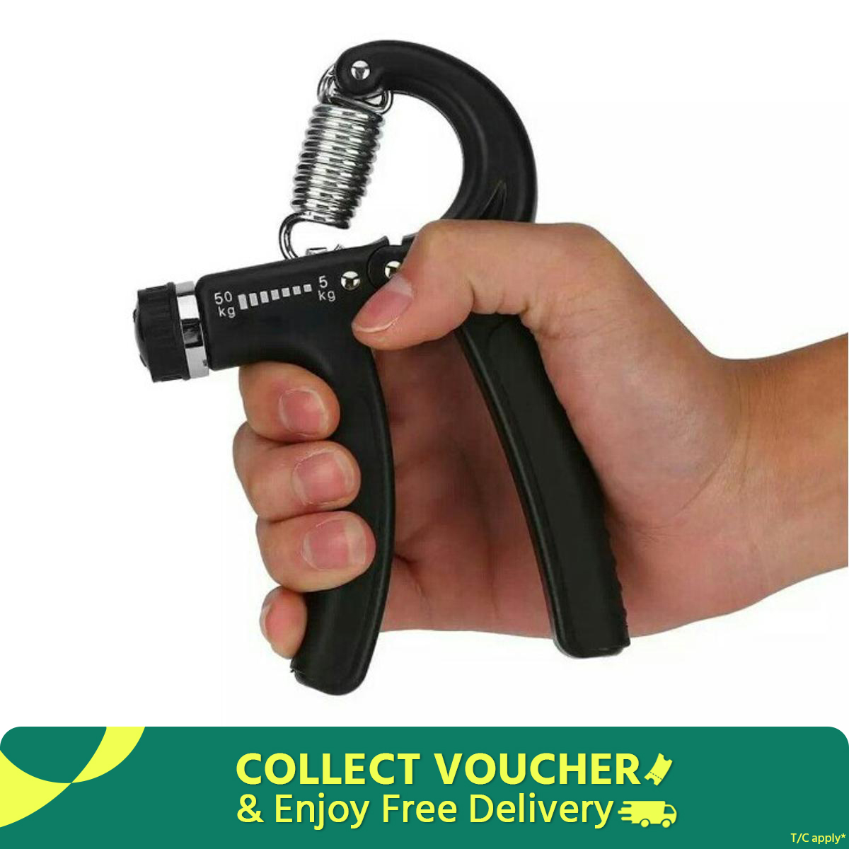 5-60Kg Adjustable Heavy Grips New Strong Man Hand Grip Gym Grippers Arm Wrist Developer Forearm flexor Muscle Strengthen Exercise Trainer Device