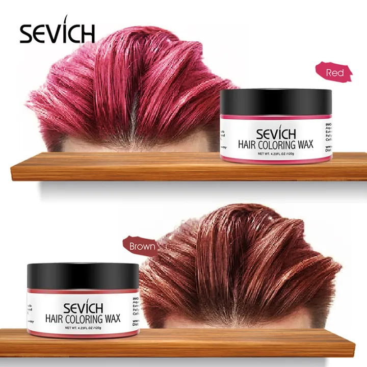 SEVICH%209%20Colors%20Temporary%20Hair%20Color%20Dye%20Wax%20120g%20Men%20Women%20Hair%20Styling%20Wax%20-%20Image%208