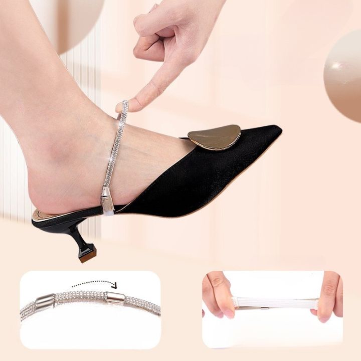Shiny%20Rhinestone%20Elastic%20Shoe%20Ankle%20Straps%20Strap%20Detachable%20Lazy%20Shoelaces%20Shoes%20Fixing%20Strap%20Decorations%20Woman%20Anti%20Falling%20Heel%20Non-Slip%20Belt%20High%20Heels%20Anti-Loose%20Shoelace%20-%20Image%205