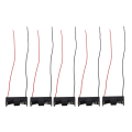 5PCS 1 23A A23 12V Battery Storage Clip Holder Box Case Cell Holder With Wire.