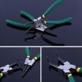 KOGEEK 7 inch Circlip Plier Snap Ring Plier Internal External Bent Nose Straight Tip Handle Stick. 