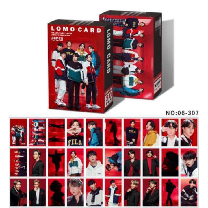 24pcs BTS Custom HD Printed Lomo Card / Random Design