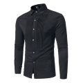 Royal Blue Wedding Tuxedo Shirt Men 2023 Brand Fashion Slim Fit Long Sleeve Mens Dress Shirts Business Casual Chemise Homme. 