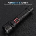 Outtobe Flashlight Multifunctional P50 Mini Torch Light White Laser Flashlight Super Bright Flashlight Waterproof Outdoor Torchlight Zoomable LED Flashlight Penlight.
