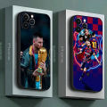 【Healer DingD】 Messi Phone Case For iPhone 15 14 12 13 11 Pro Max Mini X XR XS Max 7 8 Plus Cover.
