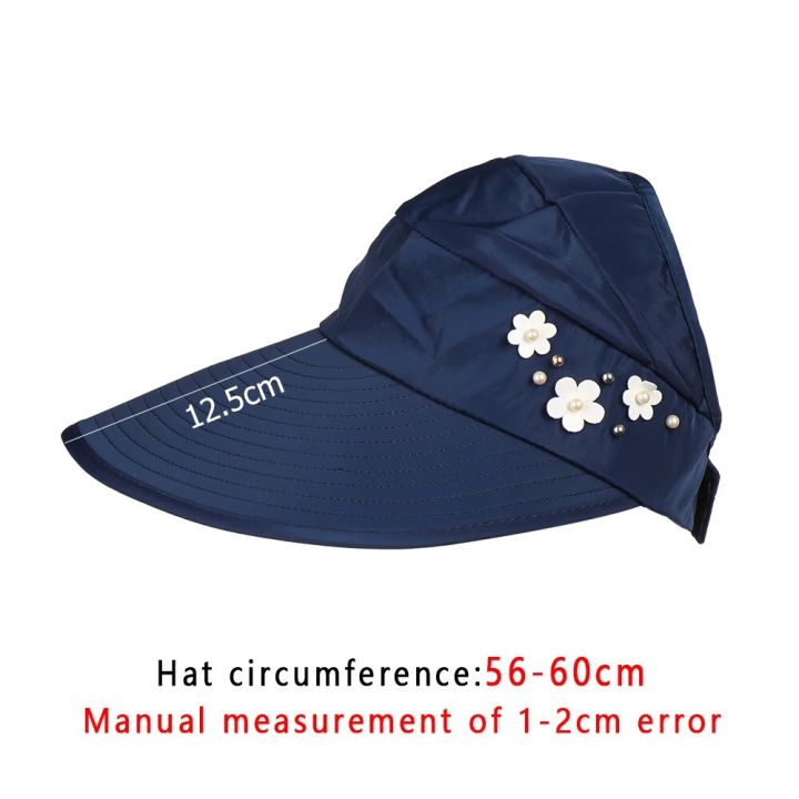 1pc%20Golf%20Sun%20Cap%20Women's%20UPF%2050+%20UV%20Protection%20Wide%20Brim%20Beach%20Sun%20Hat%20Visor%20Hats%20for%20Women%20Wife%20Girls%20Gift%20Uulticolor%20Fashion%20-%20Image%205