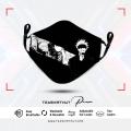 Satoru Gojo Jujutsu Kaisen Anime Sublimation Fashion Face Mask.