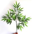 Artificial Bamboo Leaf Stick for Home & Office Decoration – Realistic Green Plant Branch for Vase & DIY Decor. 