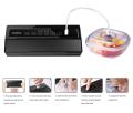 Black Electric Vacuum Sealer Sous Vide Food Saver With 5pcs Free Bags Automatic Commercial Household Packer Perfect Gift.