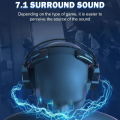 Onikuma X20 RGB 7.1 Surround Sound Gaming Headset.