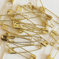 100 Pieces Sefty pin Golden Color for Women Small Hijab  Pin. 