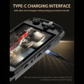X6 Handheld Game Consoles 4.5-inch High-definition Screen Built-in 10000 Games Retro Game Console Audio Player Support TF Card.