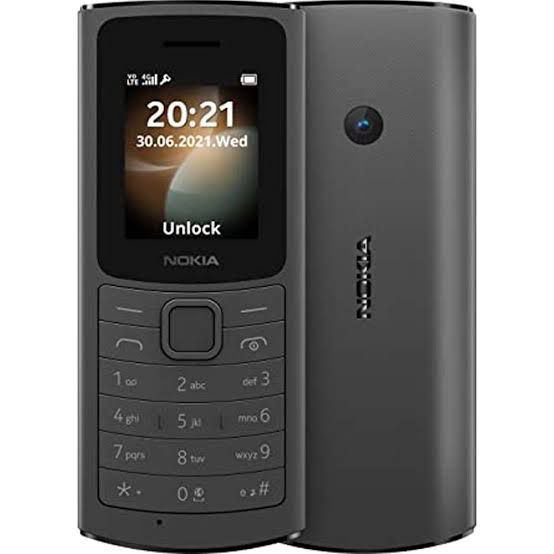 For Nokia 110 4G Front & Back Side Mobile Cashing Casing with Keypad