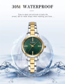 CURREN 9094 Simple Round Dial Fashion Dress Quartz Watches for Ladies With Stainless Steel. 