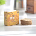 1000Papers Japan Round Coffee Filter Paper Moka Pot Water Drip Coffee Maker Filter Circular Hand-poured Coffee Tools.