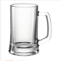 Crystal Clear Drinking Mug 400 ml Big Size Stylish Glass  Water Mug N105M-1PC. 