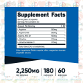 Nutricost Nitric Oxide Boost 2250mg, 180 Capsules. 