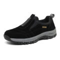 【selevn roind】 Outdoor Shoe Men Sneakers Autumn Slip On Casual Men Shoes Breathable Suede Leather Shoe Anti-skid Walking Shoe Hot Sale Footwear. 