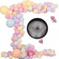 5 M Double Hole Balloon Chain Birthday Background Wall Decoration Wedding Balloon Link Wedding Balloon Accessories. 