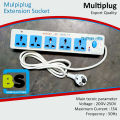 MultiPlug Extension Socket Heavy Duty 5 gang Multi Socket. 