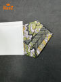 Yellow Floral Modern Artisan Pocket Square for Men. 