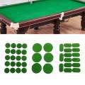 Green Cloth Plasters for Pool Tables Mending Rips or Tears , 25mm. 