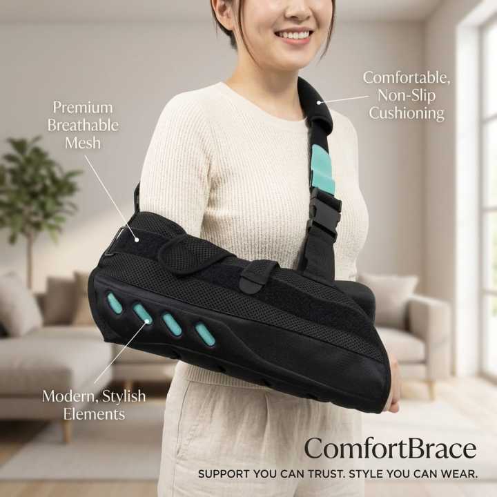 Universal%20Shoulder%20Abduction%20Arm%20Sling,%20Medical%20Support%20Brace,%20Black%20with%20Turquoise%20Accents%20%7C%20UM%20C-17%20-%20Image%206