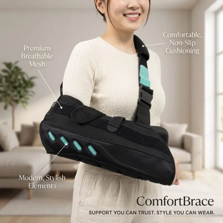 Universal%20Shoulder%20Abduction%20Arm%20Sling,%20Medical%20Support%20Brace,%20Black%20with%20Turquoise%20Accents%20%7C%20UM%20C-17%20-%20Image%206