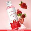 Lube Love Strawberry Gel 100ml Water-Based Intimate Lubricant with Hyaluronic Acid | Edible, Toy Friendly, Condom Safe. 