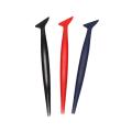 Car Wrapping Flexible Micro- Squeegee Curved Slot Tint Tool Set 3 In 1 With Different Hardness For Installing Vehicle Wraps And Auto Stickers. 